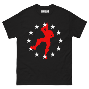 TAKE THE EUROPE TEE with EU stars and Fortnite Take The L silhouette